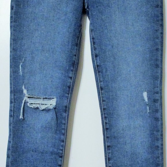 Lovers + Friends Distressed Ricky Low Rise Skinny in Brighton 27 $158 NEW - Picture 3 of 12